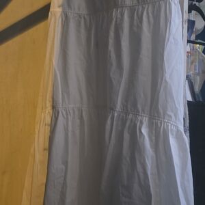 COS White Maxi Skirt